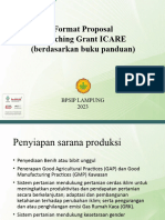 Format Proposal MG ICARE