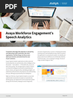 Fact Sheet Speech Analytics