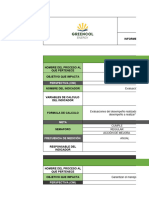 Indicadores de Evaluación Del Desempeño