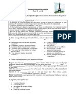 Demanderdonner Une Opinion Fiche de Travail