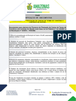 1 CHECKLIST Abertura Processo Prestação de Contas de Convênio e Contrato de Gestão