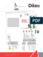 IT - Ditec LCA85 Manuale Tecnico - 230vac