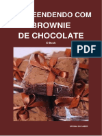E-Book BROWNIE de Chocolate Oficina Do Saber