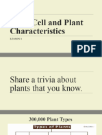 L2 Finals Plant Cell and Plant Characteristics