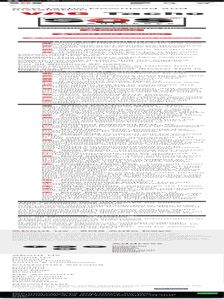 VAG Tacho Download and Installation Download Free PDF Microsoft