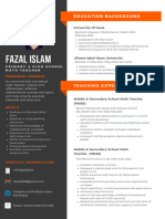 Fazal Islam Most Updated CV March 2024 for FBISE - Copy
