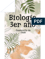 Cuadernillo Biologia 3ro