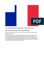 Ensayo Sobre La Microeconomia Francesa (Cournot)