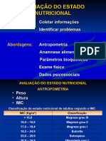 Aula Avaliação Estado Nutricional-Antrop + Alimentação - 2017