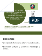 Zonificacion Ecologica y Economica en El Peru