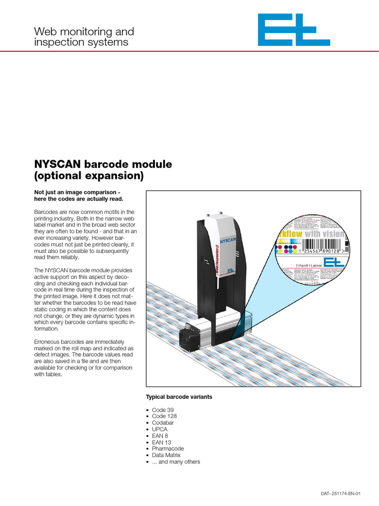 Real-Time Barcode Inspection System | PDF