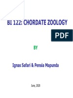 CHORDATE ZOOLOGY - Lecture 2b - Protochordates
