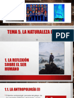 Tema 5. La Naturaleza Humana