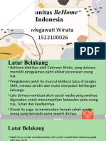 Be Home (Megawati Winata 1522100026)