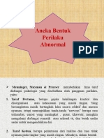 Aneka Bentuk Perilaku Abnormal