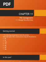 CHAPTER 11 File Management