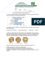 1 Avaliaçao de Recuperaçao de Matematica