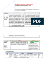 Planificación de La Experiencia de Aprendizaje n01-2024-Ccss