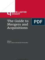 Latin Lawyer Insight The Guideto Mergersand Acquisitions