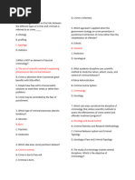 Criminology LMT