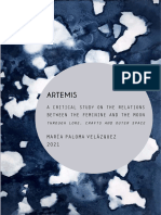 Artemis A Critical Study On The Relations Between The Feminine and The Moon Through Lore Crafts and Outer Space - Maria Paloma Velazquez PDF