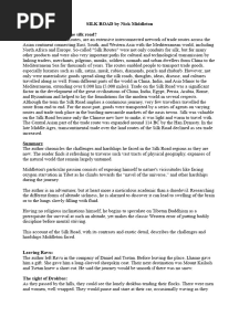 Silk Road Notes