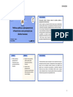 GEO - 4aula - Pólicas Públicas e Planejamento de Infraestrutura Como Promoção Aos Direitos Humanos - Aluno