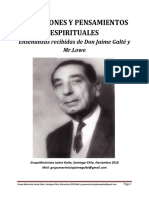 Reflexiones y Pensamientos Espirituales - Don Jaime Galté