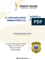 05-Simulado Mini Missao Pcpe V1 Agente Escrivao