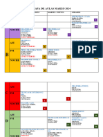 Mapa de Aulas Instructores Marzo 2024