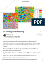 5G Propagation Modeling