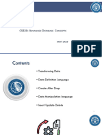 5.1 Lectures DML and DDL