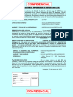 Modelo Notificaciones Sancion Por No Asistir A Sus Servicios