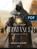 Feiticeiro Geomancer - Subclasse - Aventuras Em Nindäle - Edição 24.02