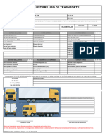 Check List de Camion