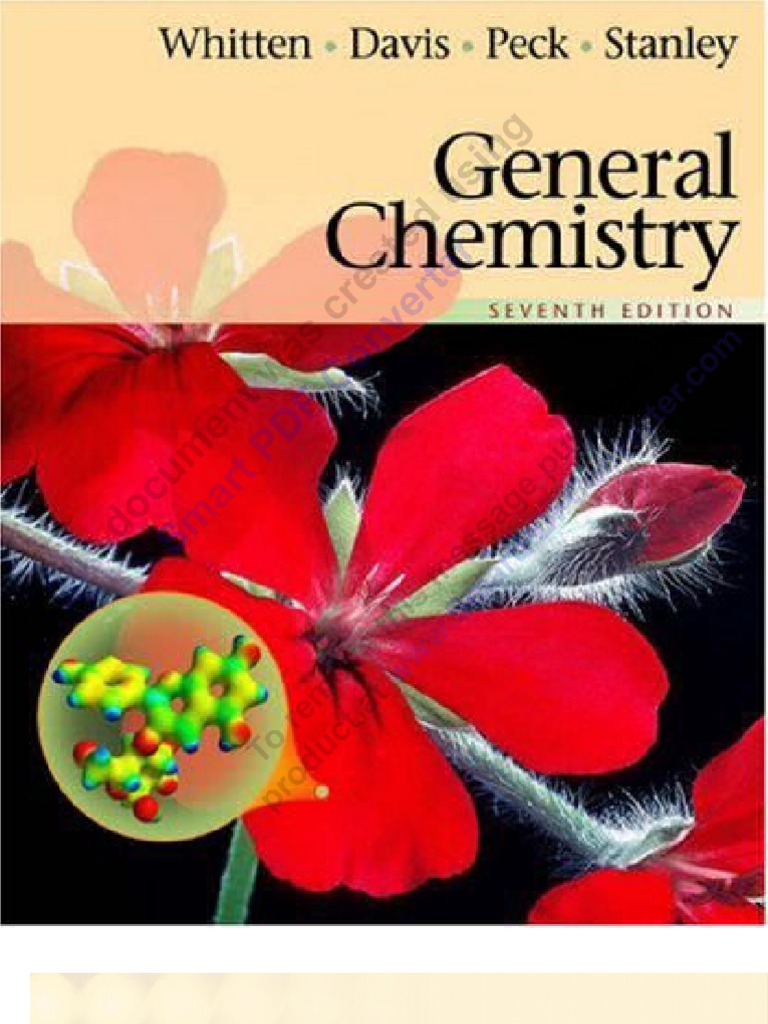 General Chemistry, 7th - Whitten | PDF | Science & Mathematics