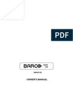 Barco Data 708 Users Manual