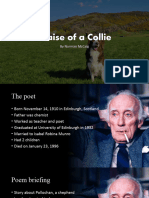 Praise of A Collie Powerpoint
