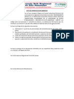 ACTA DE ENTREGA DE DOCUMENTOS-OCI AGOSTO 2023  KUMPANAMA