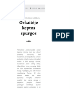 Orkaitėje Keptos Spurgos - Receptas