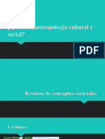 Qué Es La Antropología Cultural y Social1