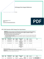 HPE 3PAR StoreServ 8000 Storage Drive Support Reference-C04895558