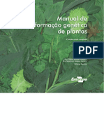 Manual de transformação genética de plantas