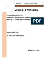 064 I PROPERTIES SUPER JOINT ASPHALTIC PLUG EXPANSION JOINT EX PT TUNAS MEKAR ADIPERKASA..ok