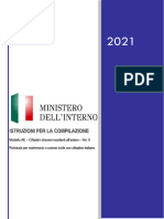 Istruzioni Di Compilazione - Modello AE