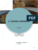Recetario Cocina Japonesa Abril 24 Jason Farina