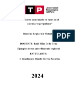 Año Bisiesto Comenzado en Lunes en El Calendario Gregoriano