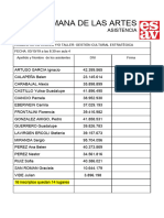 Gestion Cultural Estrategica Jueves 03 - 10 Aula 4 A Las 8 - 30