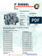 Detroit Serie 40 Especificaciones Tecnicas