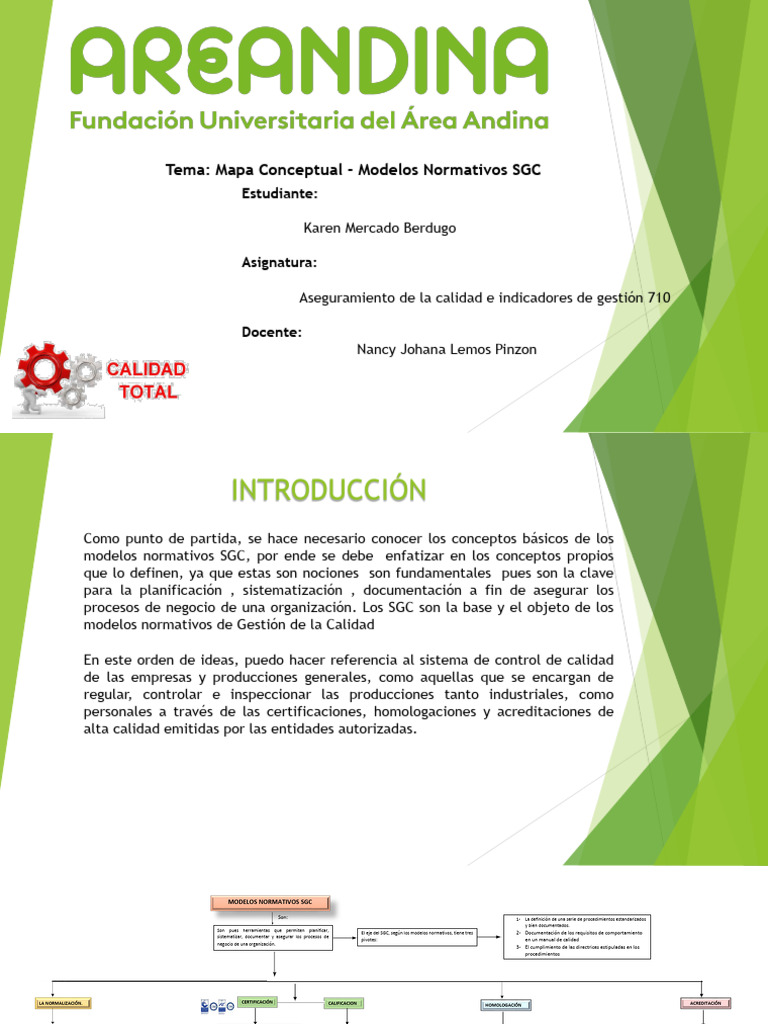 Actividad Mapa Conceptual Normas Sgc Pdf Calidad Comercial